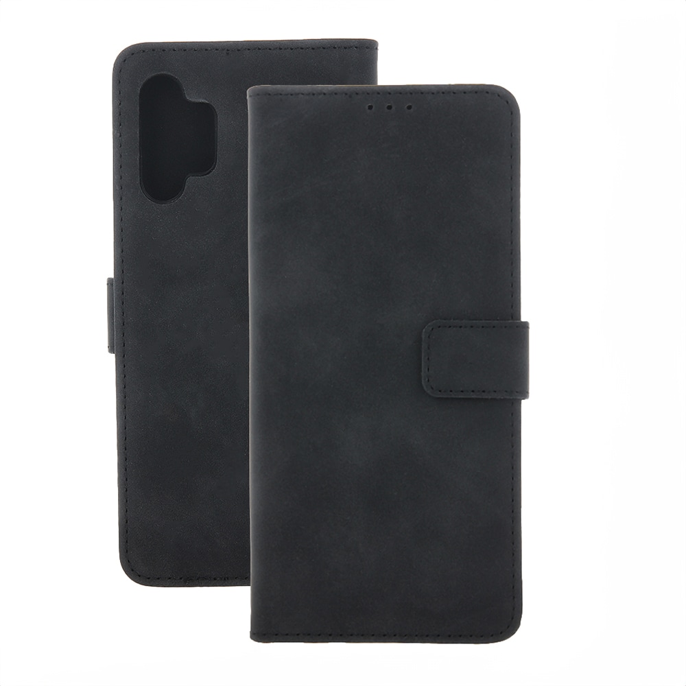 Smart Velvet-etui til iPhone 16 Pro - Sort - 24hshop.dk