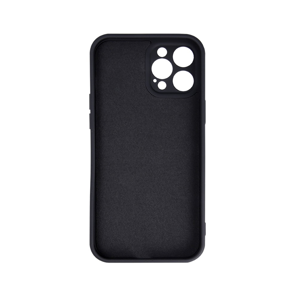 Etui med ringholder til iPhone 16 Plus - Sort