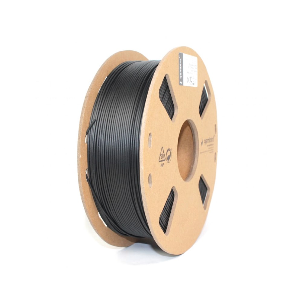 PLA Filament til 3D-printere 1,75 mm 1 kg - Sort