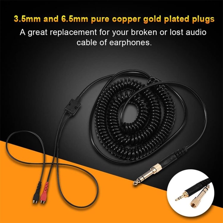 Lydkabel til Sennheiser HD25 / HD560 / HD540 / HD430 / HD250