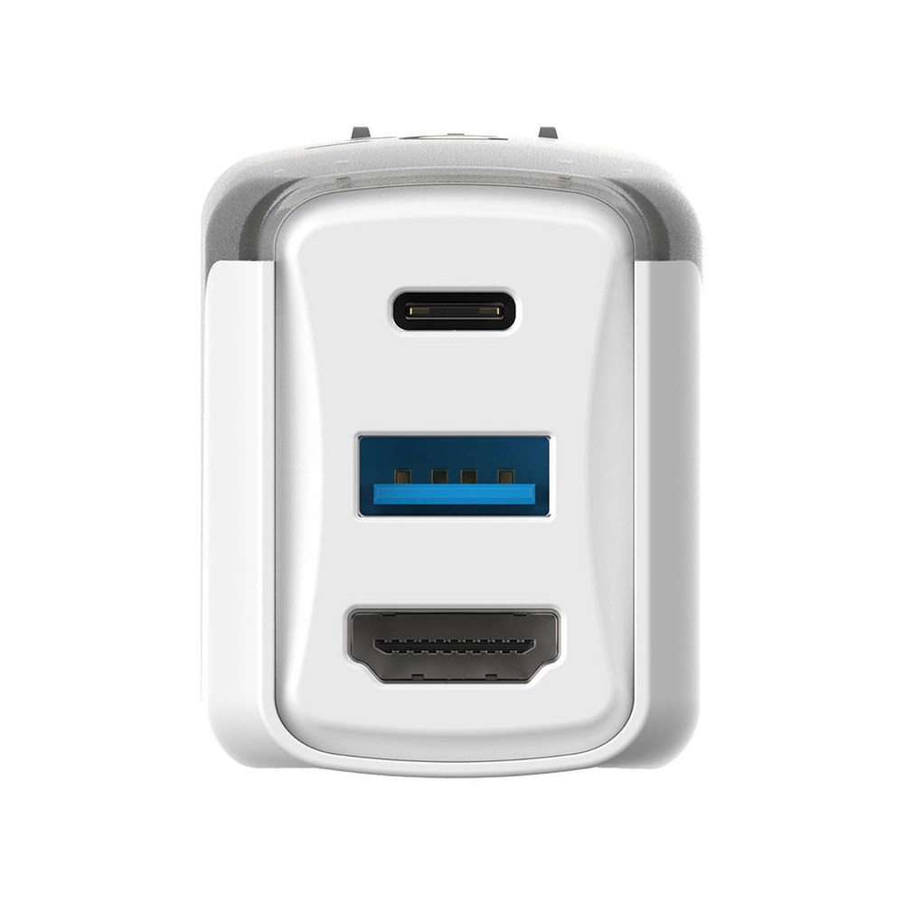 Genki Covert Dock HDMI-adapter med strøm