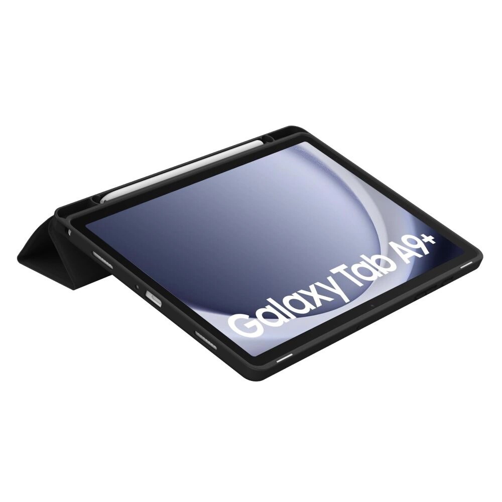 Tech-Protect-etui til Samsung Galaxy Tab A9+ 11" X210 / X215 / X216 - Sort