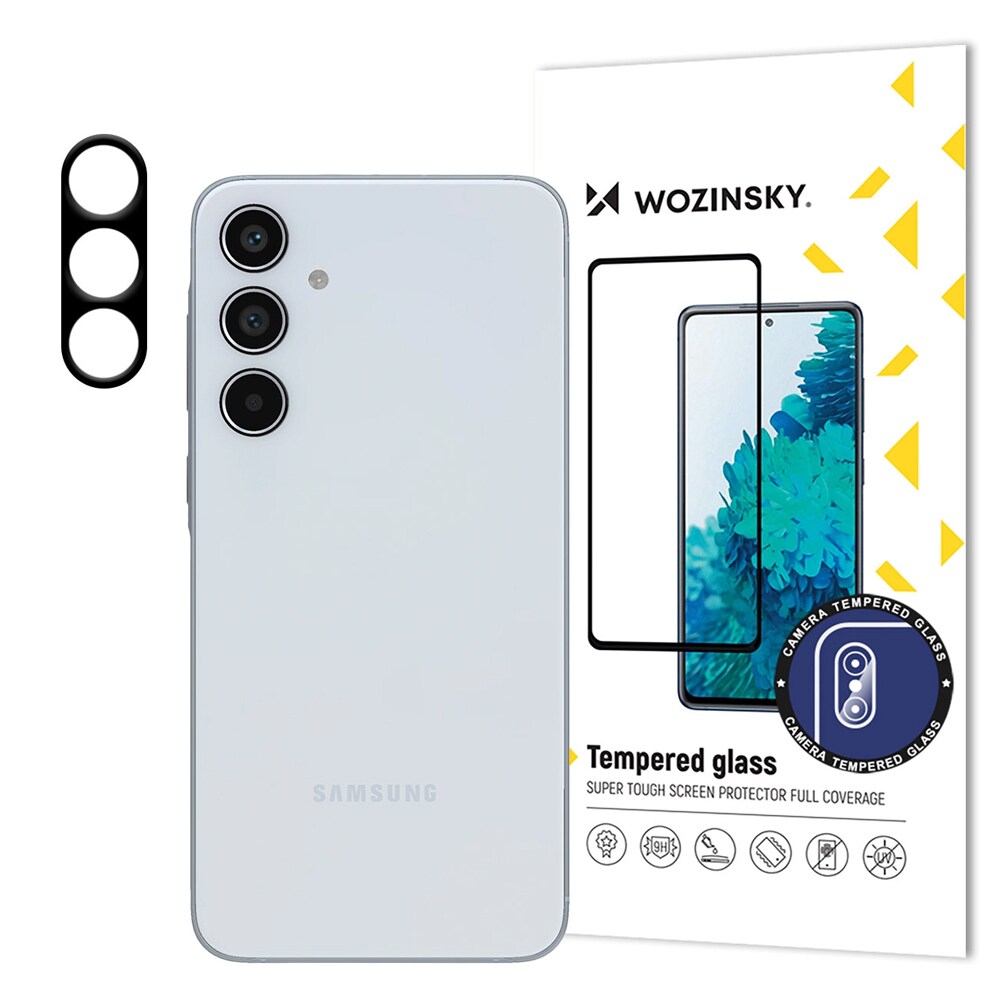 Hærdet kamerabeskyttelse til Samsung Galaxy A55
