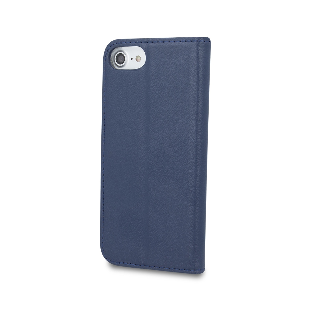 Flip-etui med stativ til iPhone 16 Plus - Marineblå