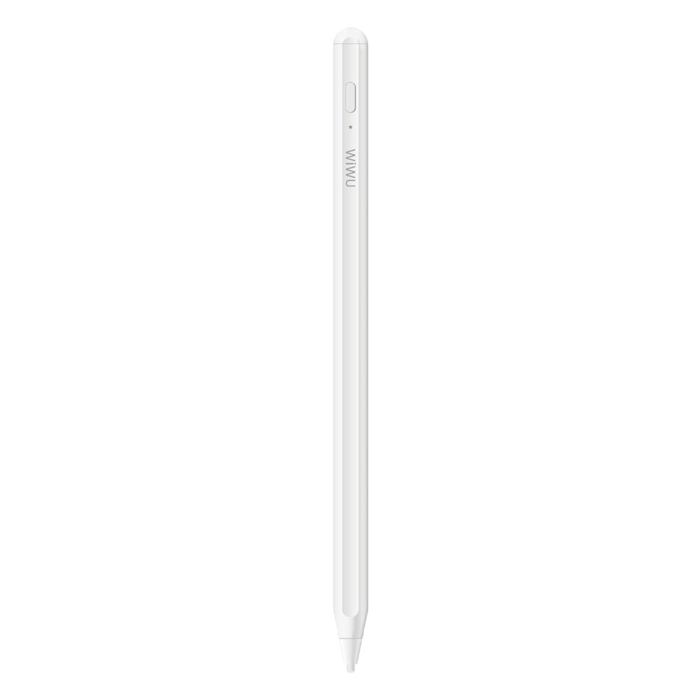 Universal stylus-pen med vippe- og trykfølsomhed - Hvid