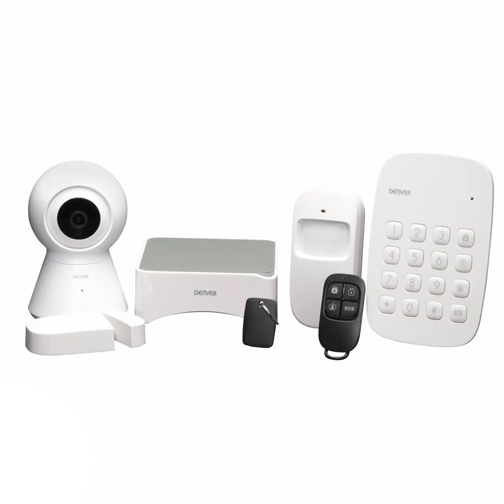 Denver SHA-150 alarmsystem til intelligente hjem med Tuya-kompatibilitet
