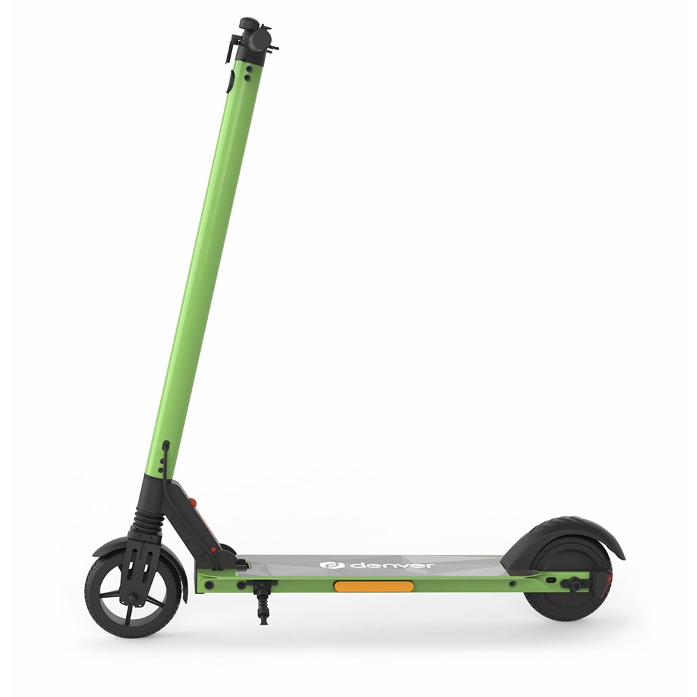 Denver EL-65230FLI elektrisk løbehjul med 300W motor og sammenklappeligt design - Lime