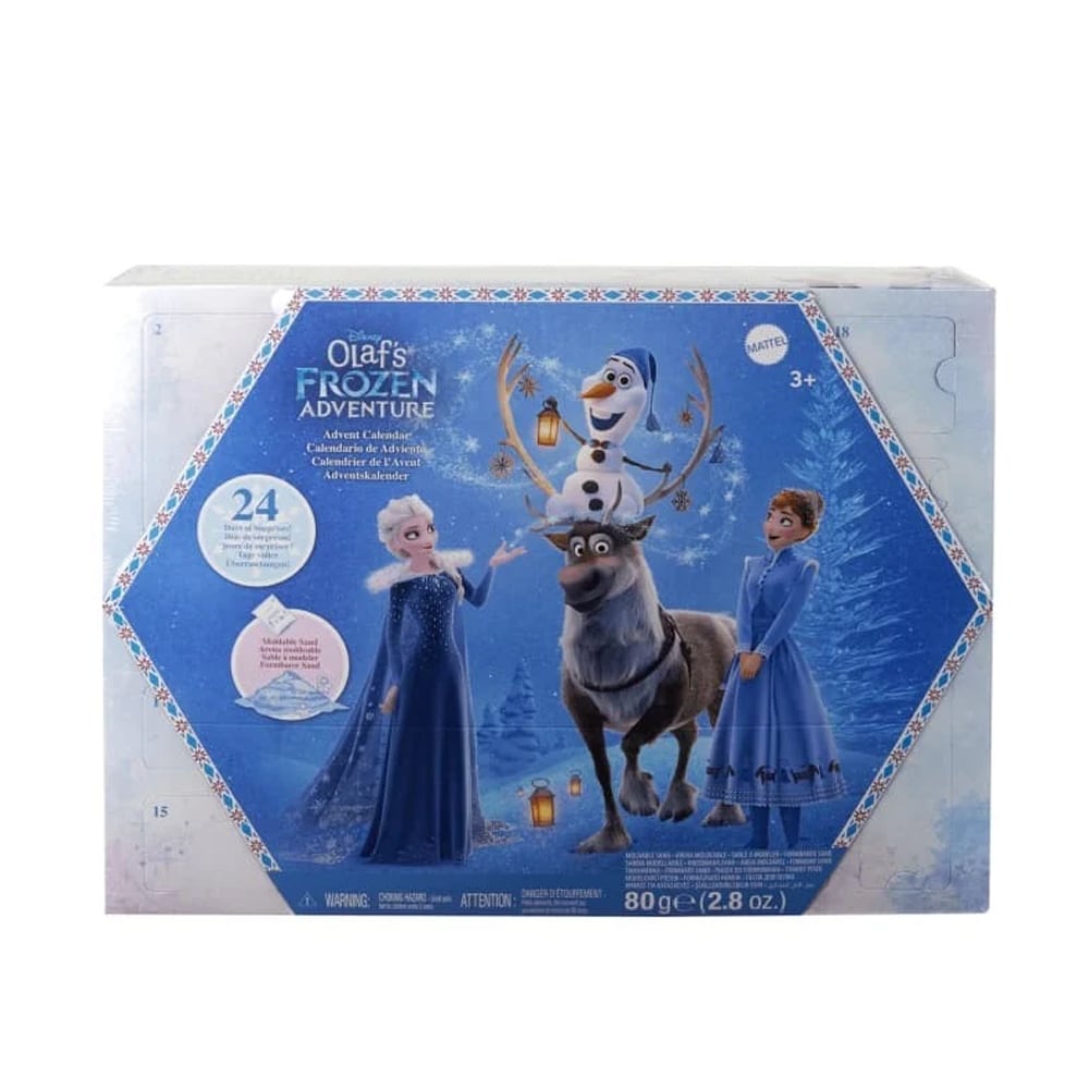 Disney Frozen-adventskalender med Elsa, Anna og magiske overraskelser