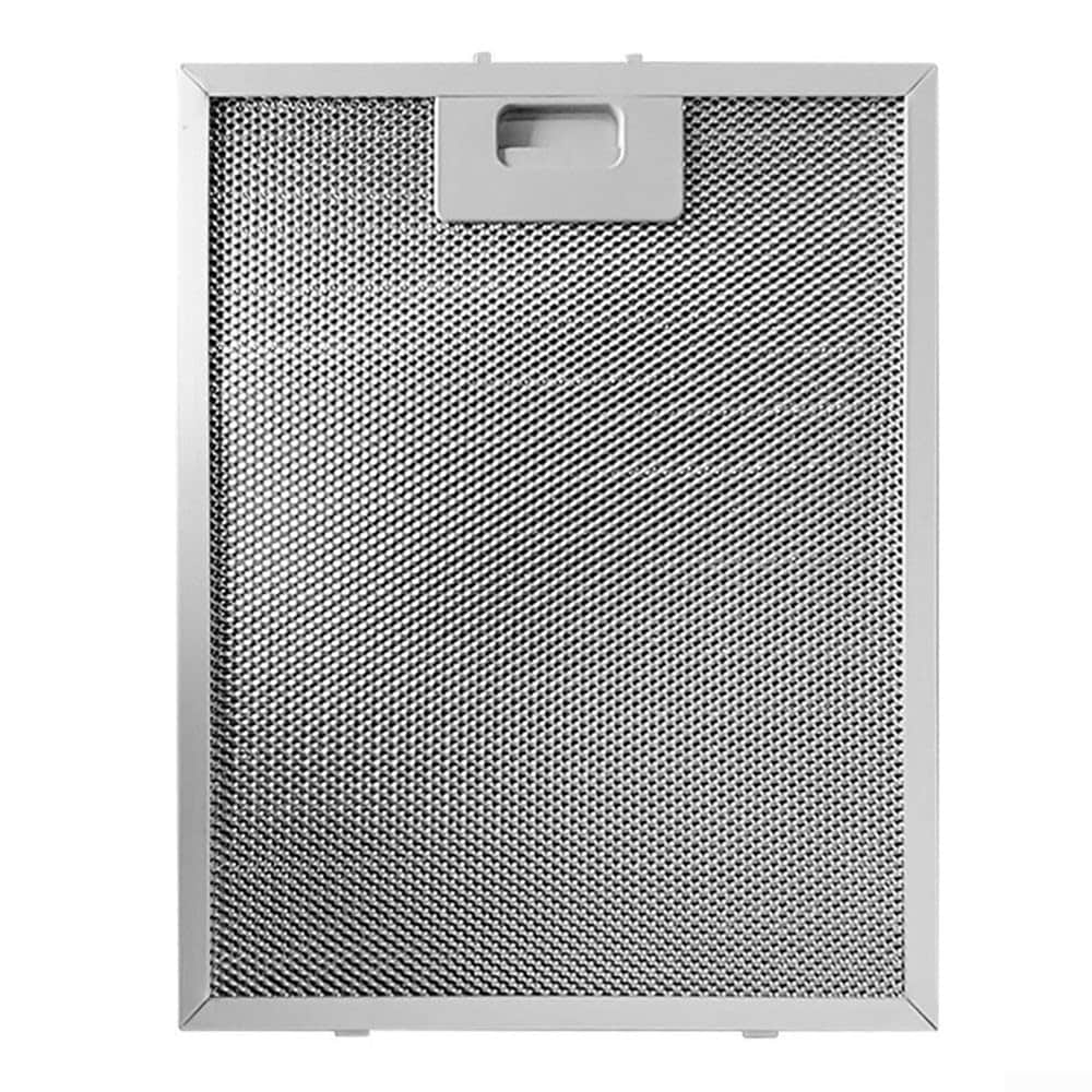 Fedtfilter til emhætte med 5-lags aluminiumskonstruktion, 31 x 25 cm - 2-pak