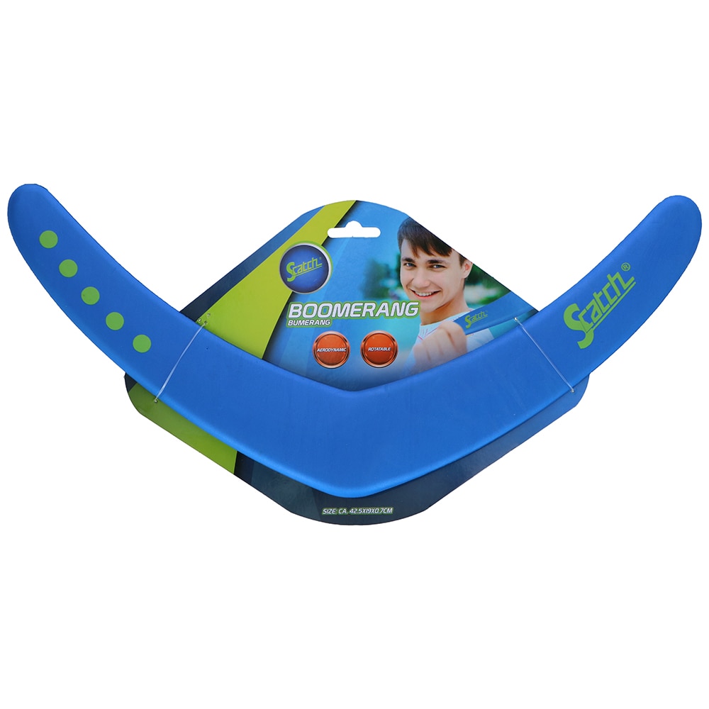 Boomerang i slidstærkt EVA-materiale 42,5 cm