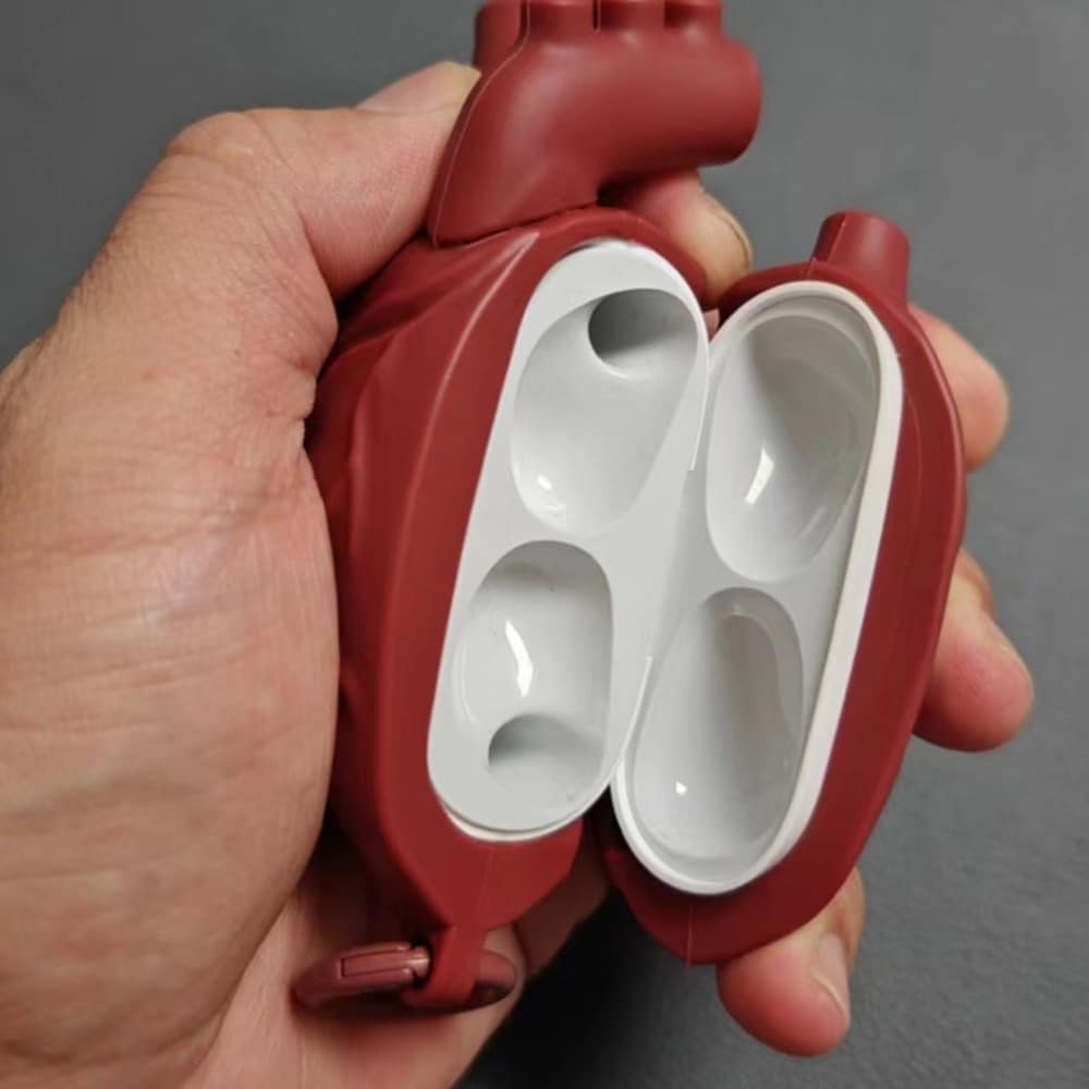 Beskyttelsesetui til Apple AirPods 3. generation med hjerte-design