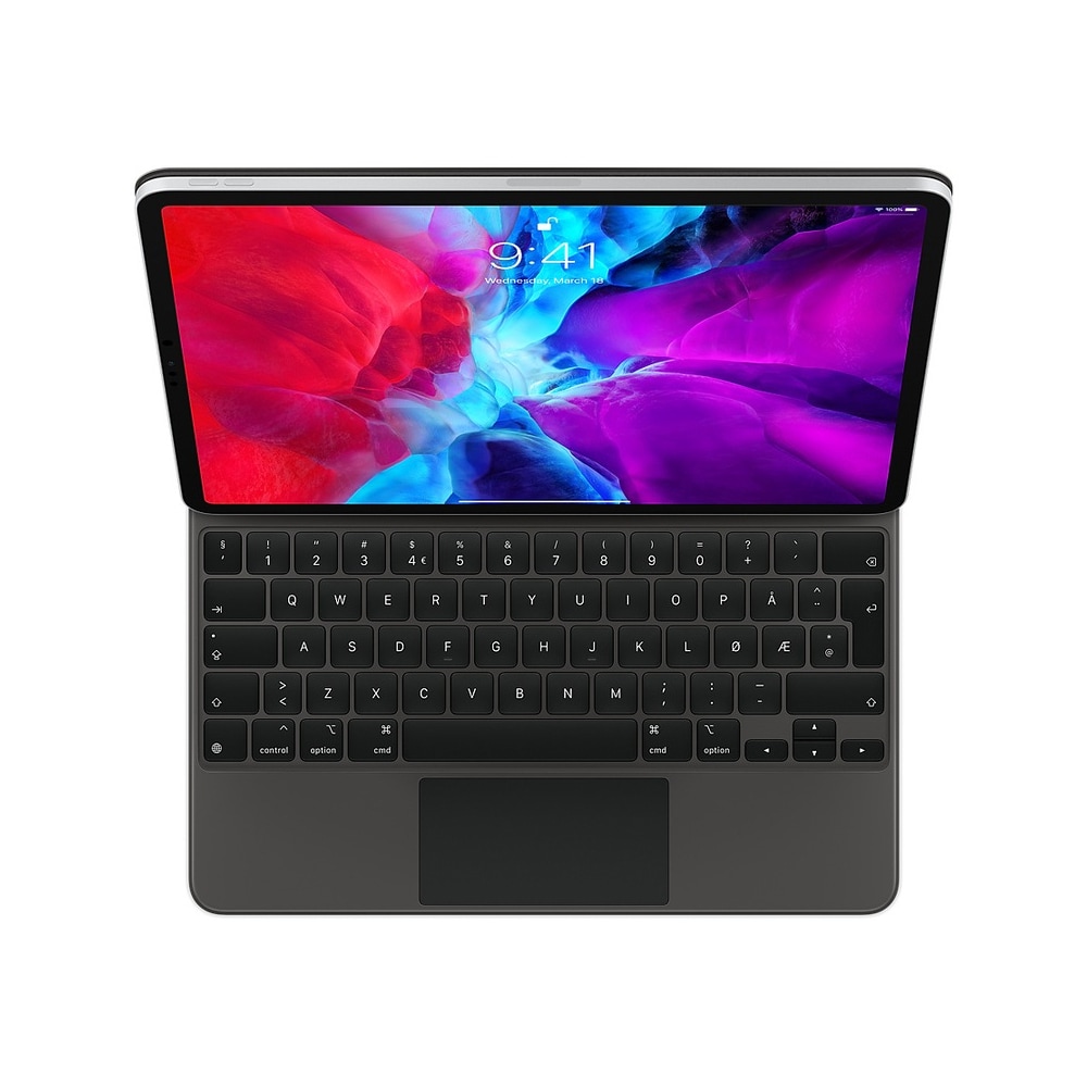Magic Keyboard Folio MXQU2S/A til iPad Pro 12,9" med understøttelse af svenske taster