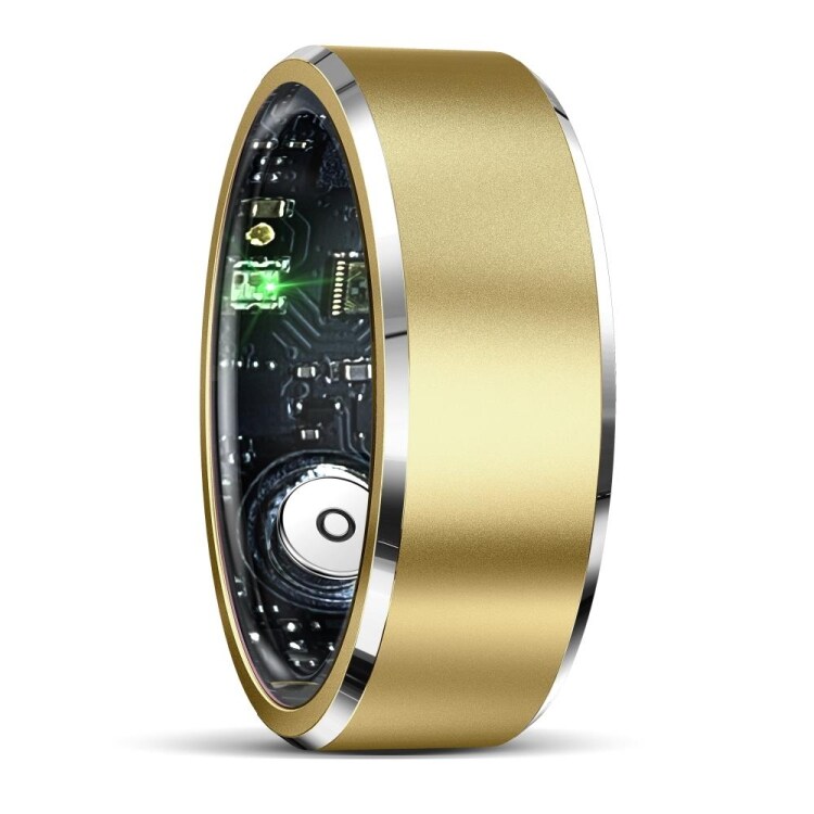 Smart Ring med sundhedsovervågning og træningstilstande Størrelse 12 - Guld R5