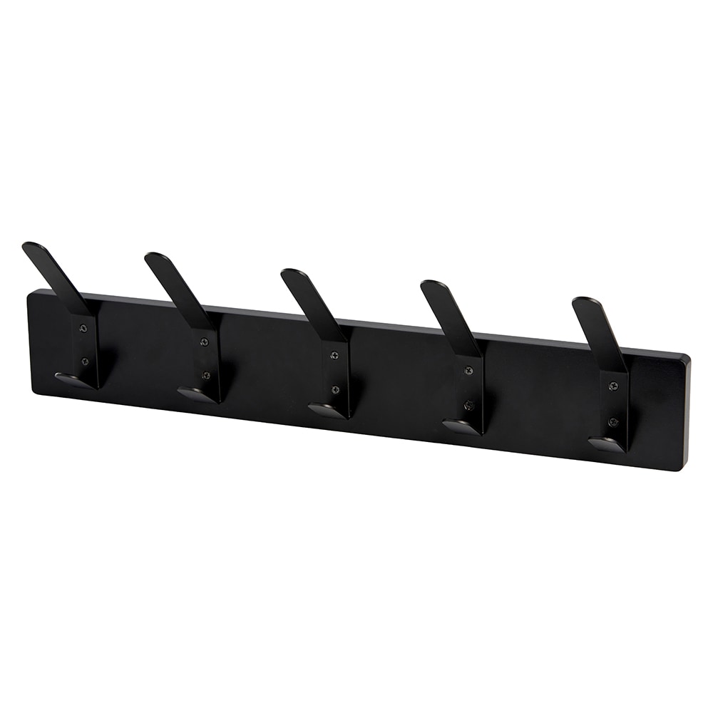 Krogliste med 5 kroge - Svart