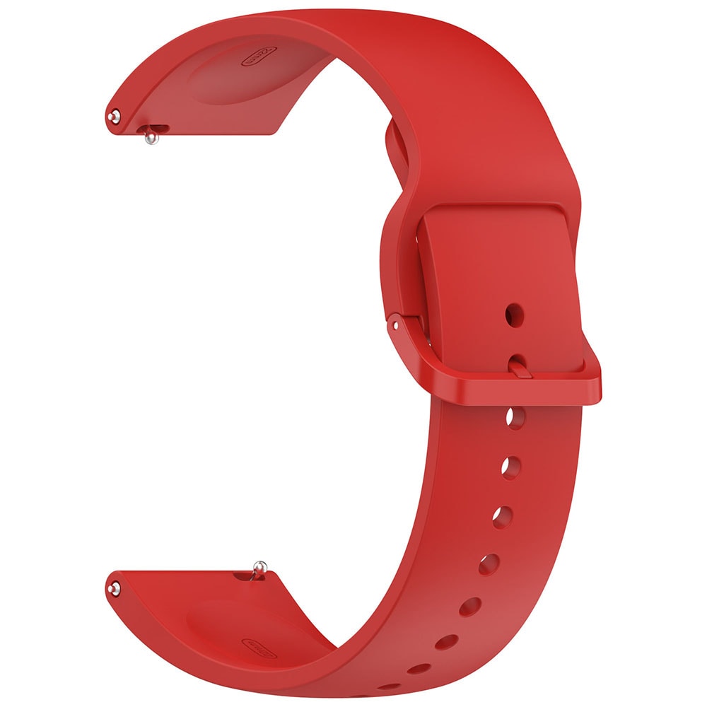 Silikonearmbånd til Xiaomi Redmi Watch 5 Lite/Active - Rød