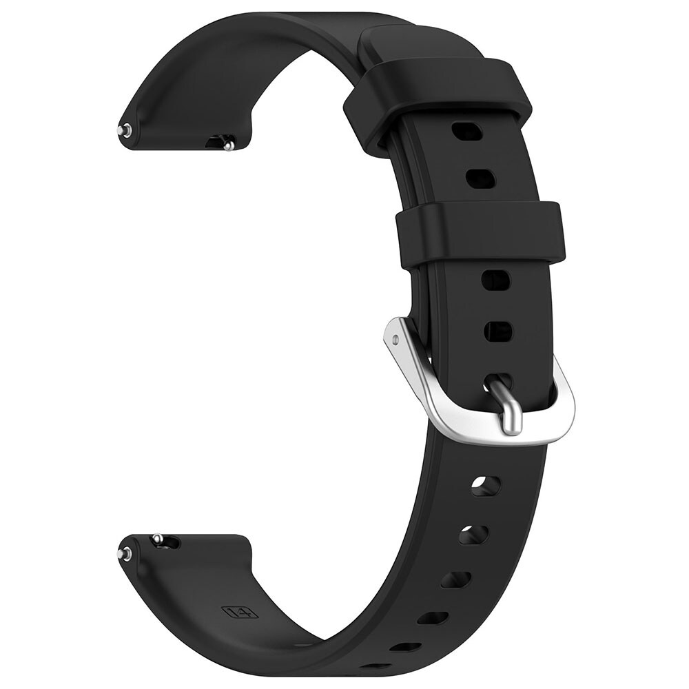 Silikonearmbånd til Garmin Lily 2 / Lily 2 Active - Svart
