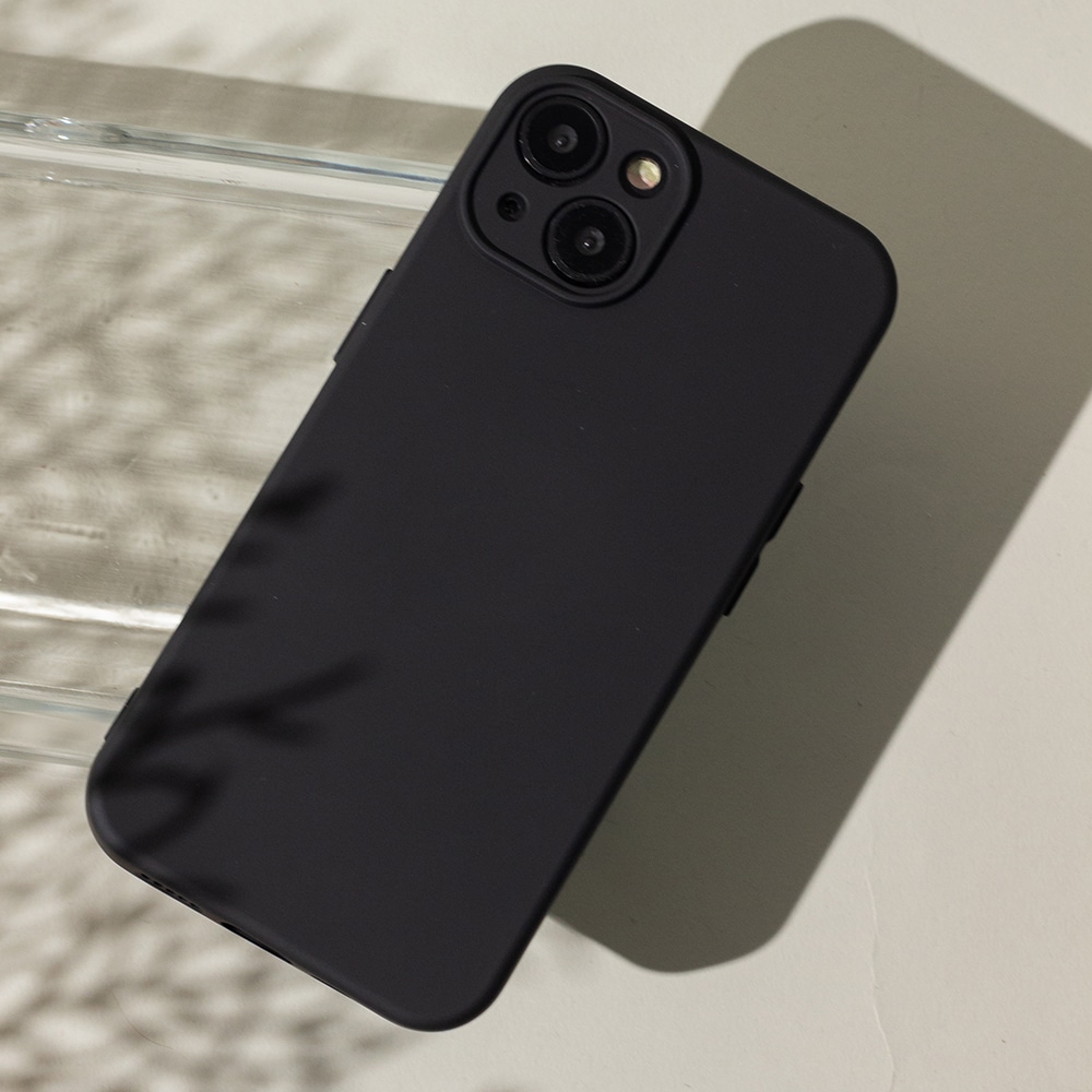 Silikoneetui til Samsung Galaxy S25 Plus - Sort