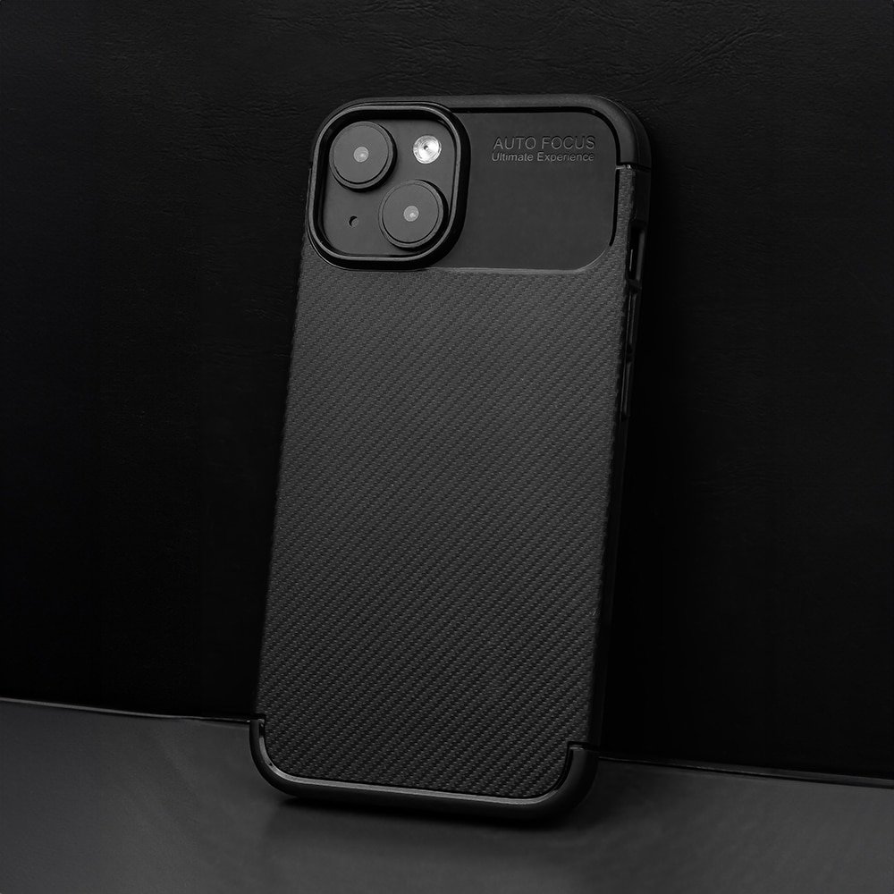 Carbon-rygskal til iPhone 16 Plus