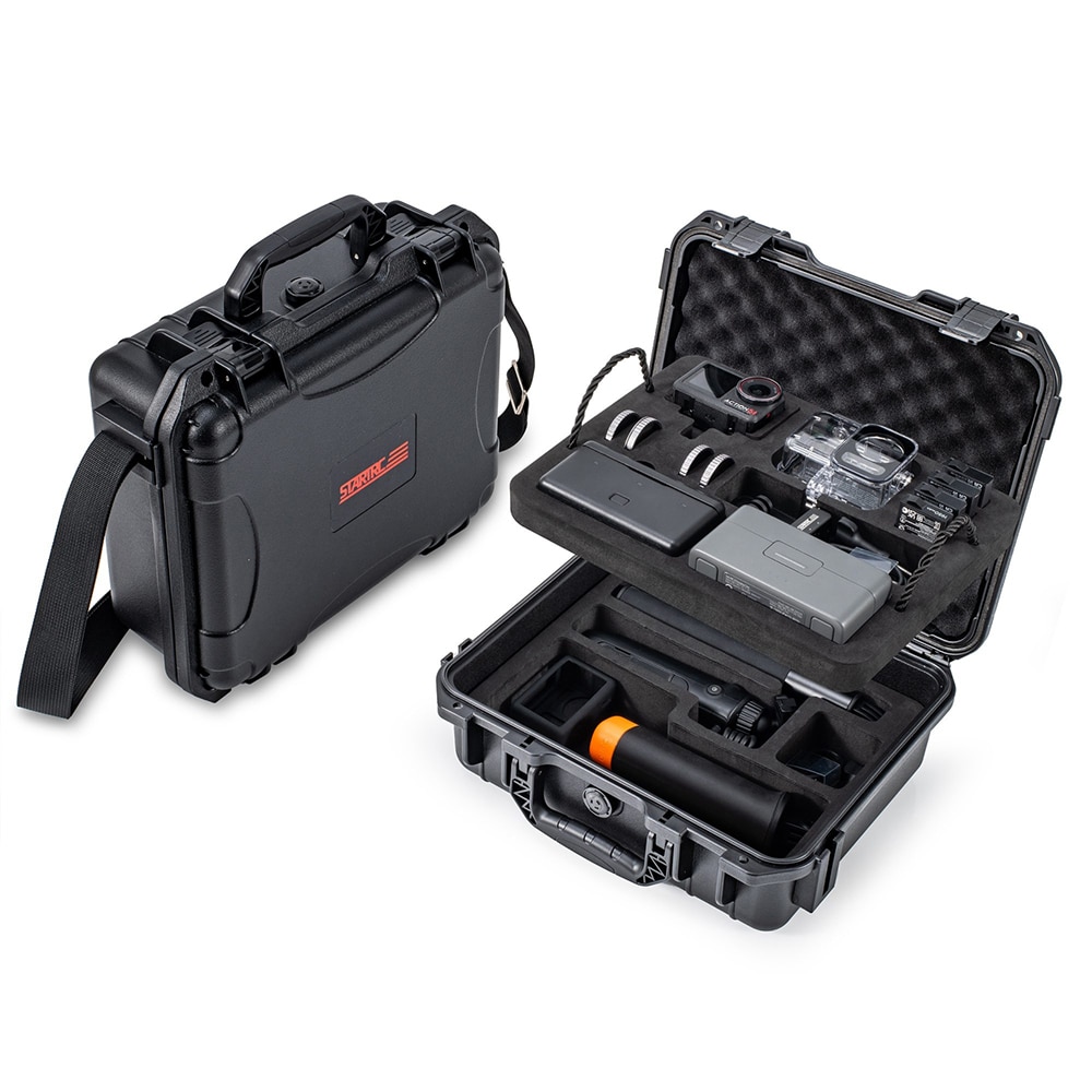 Vandtæt opbevaringsetui til DJI Osmo Action 5 Pro stor kapacitet