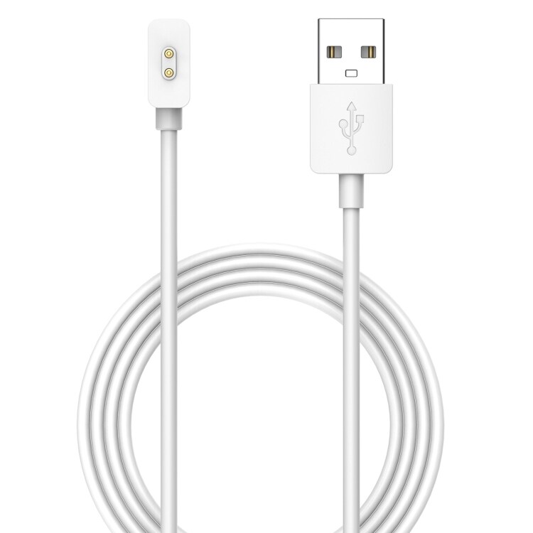 Magnetisk opladningskabel til Xiaomi Smart Band 9 Pro / 9 Active - Hvid