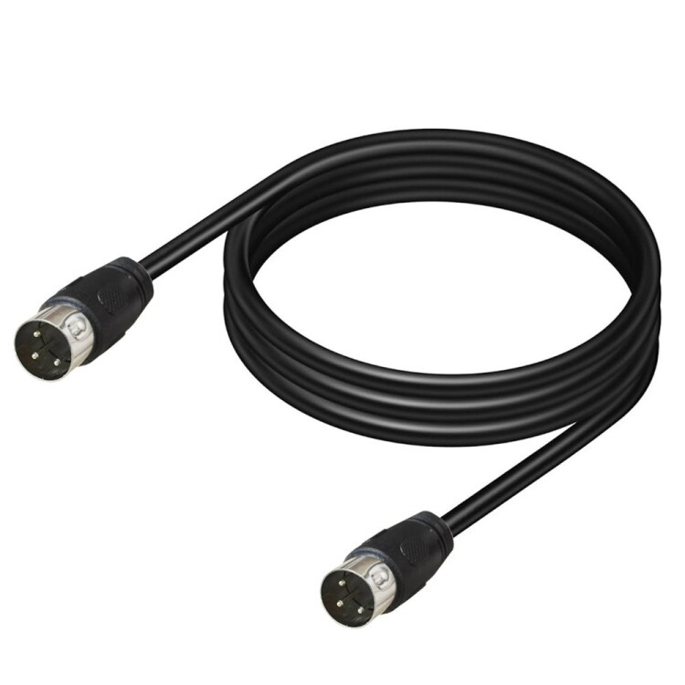 Lydkabel DIN 3 Pin han - 50 cm