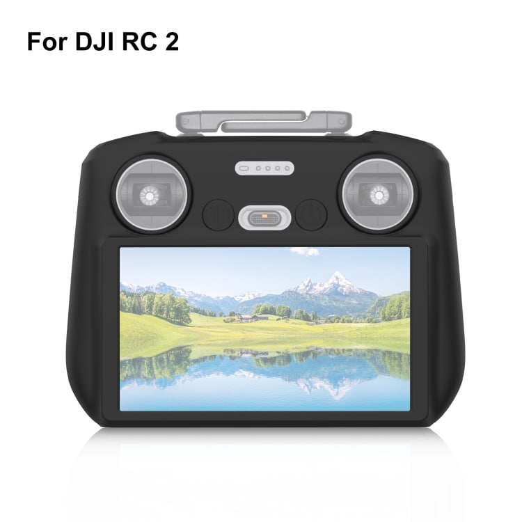 Håndbetjeningscover i silikone til DJI Mini 4 Pro / Air 3 - Svart