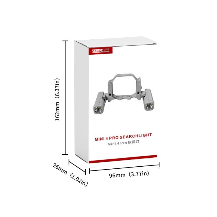 LED-navigationslys til DJI Mini 4 Pro med 360° justerbart lys