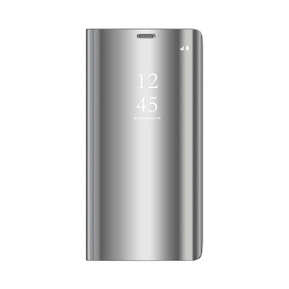 Clear View-etui med spejlfront til Samsung Galaxy A16 4G / A16 5G - Sølv