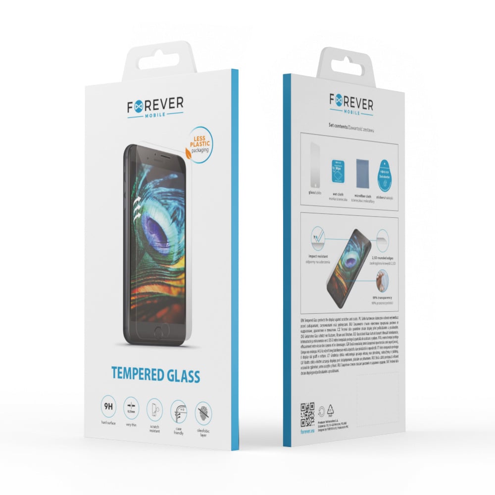 Forever Hærdet skærmbeskytter 2.5D til Samsung Galaxy S25 Ultra