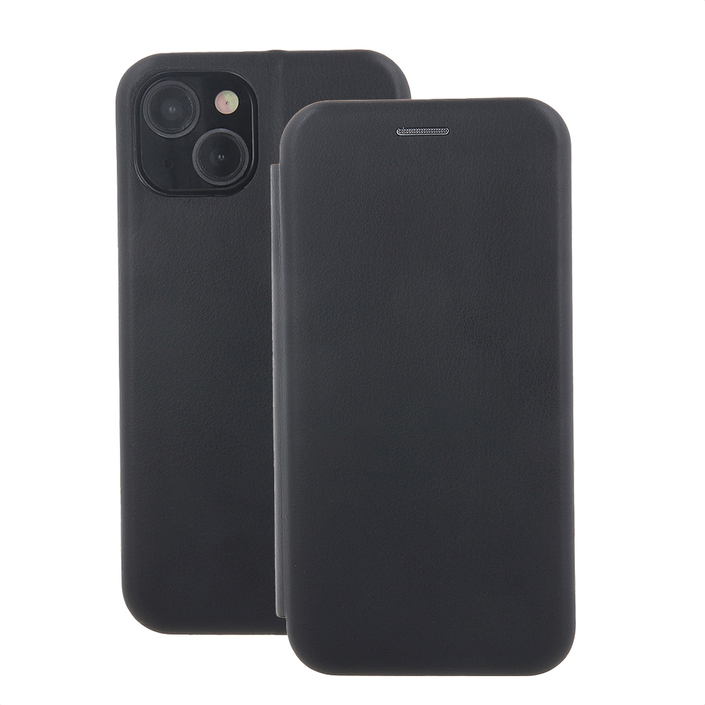 Flip-etui med stativ til Samsung Galaxy A06 - Svart