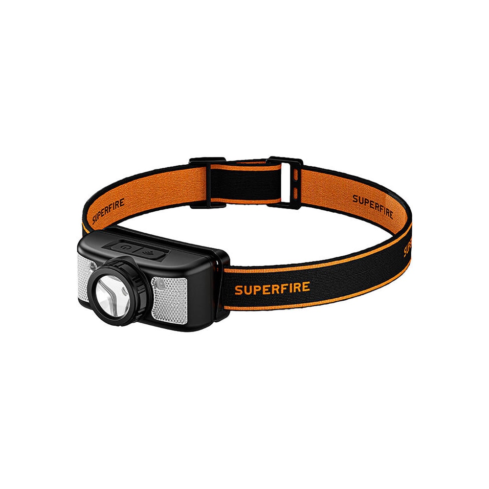 Superfire HL91-X forlygte med 200 lm og bevægelsessensor