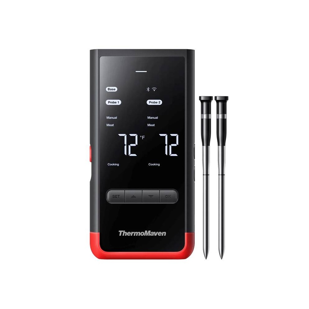 ThermoMaven P2 trådløst termometer med 2 sonder og høj præcision