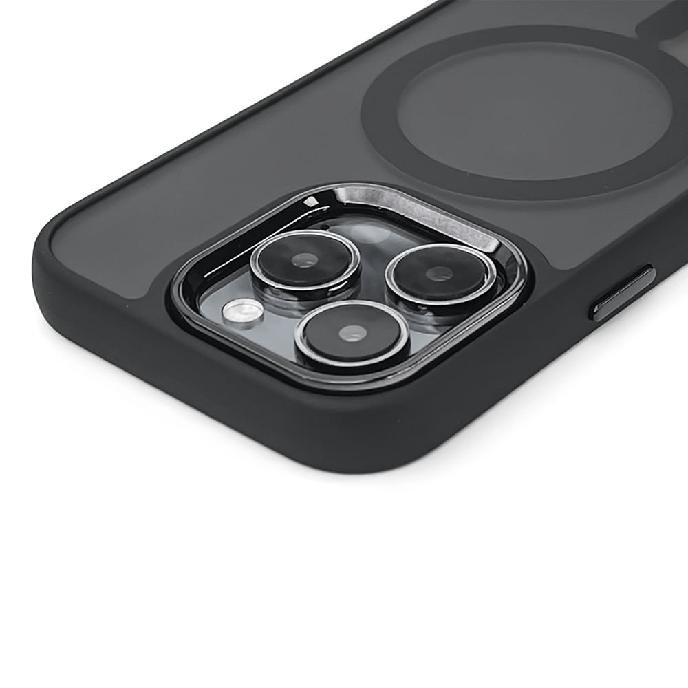 Magnetisk bagcover til iPhone 16 Plus - Sort