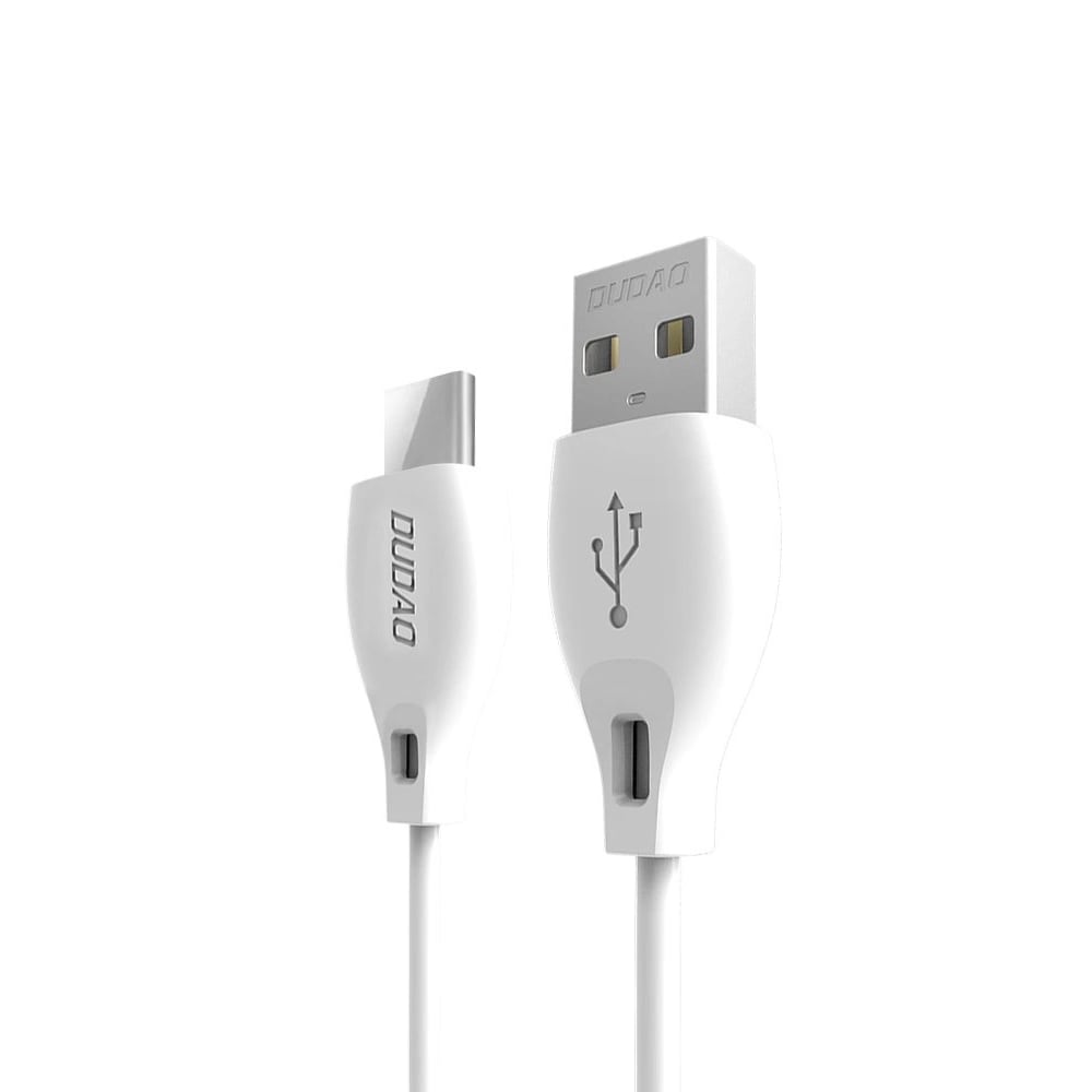 Dudao USB-C-kabel 2.1A 1 - Hvid