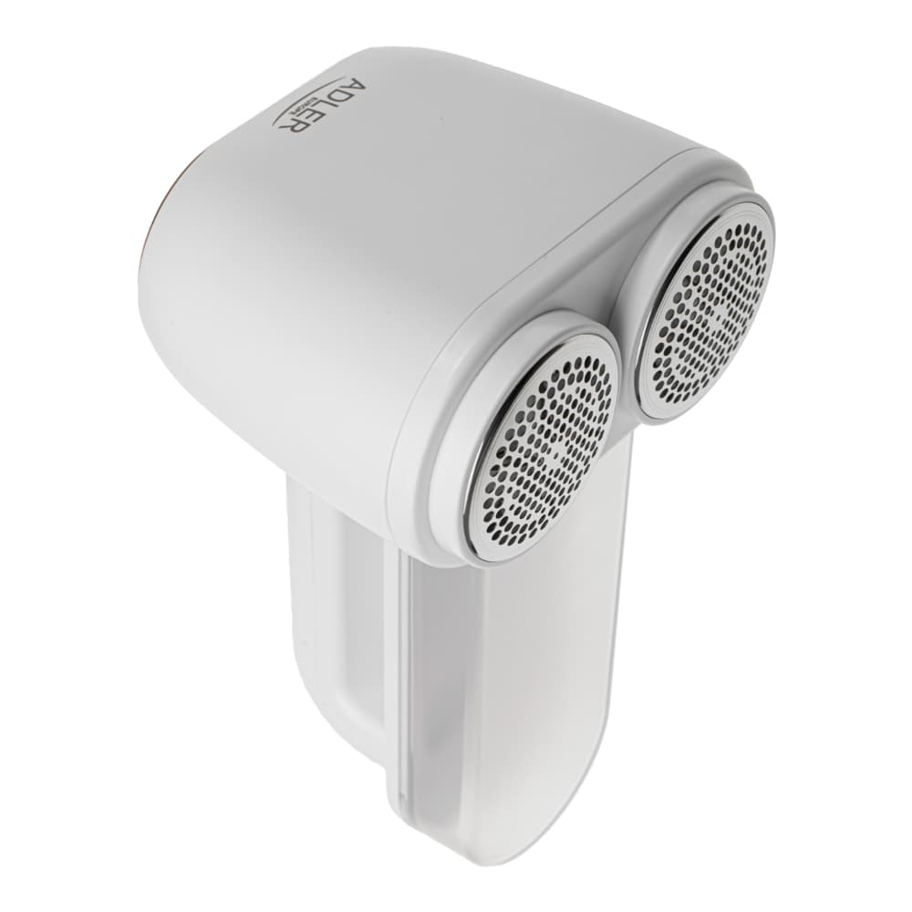 Adler Bulefjerner med LCD-display og dobbelt hoved - Hvid