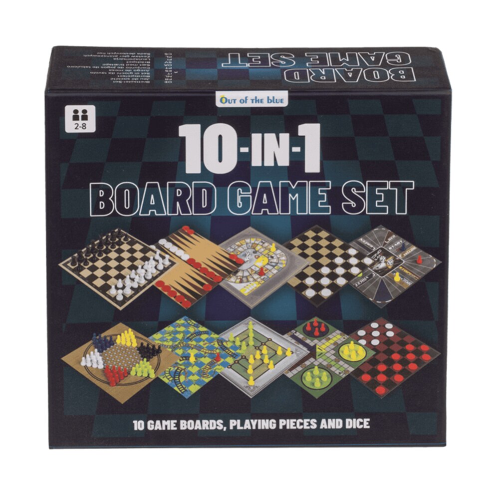 Parlour games - 10 i 1 spilsæt til hele familien