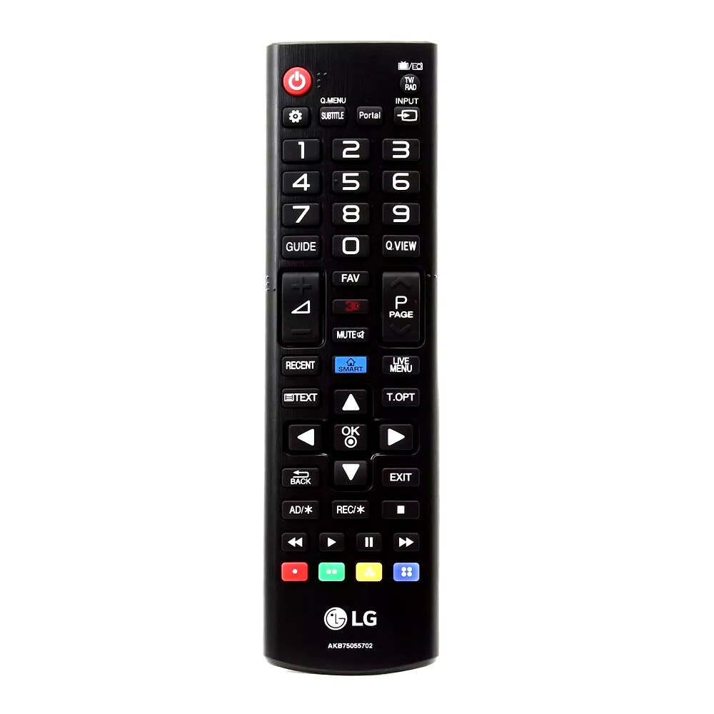 LG AKB73975729 fjernbetjening - kompatibel erstatningsfjernbetjening til LG Smart TV