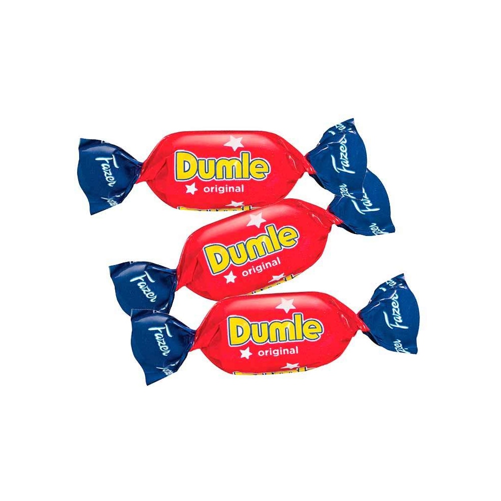 Dumle loose - 3 kg blød karamel overtrukket med glat mælkechokolade