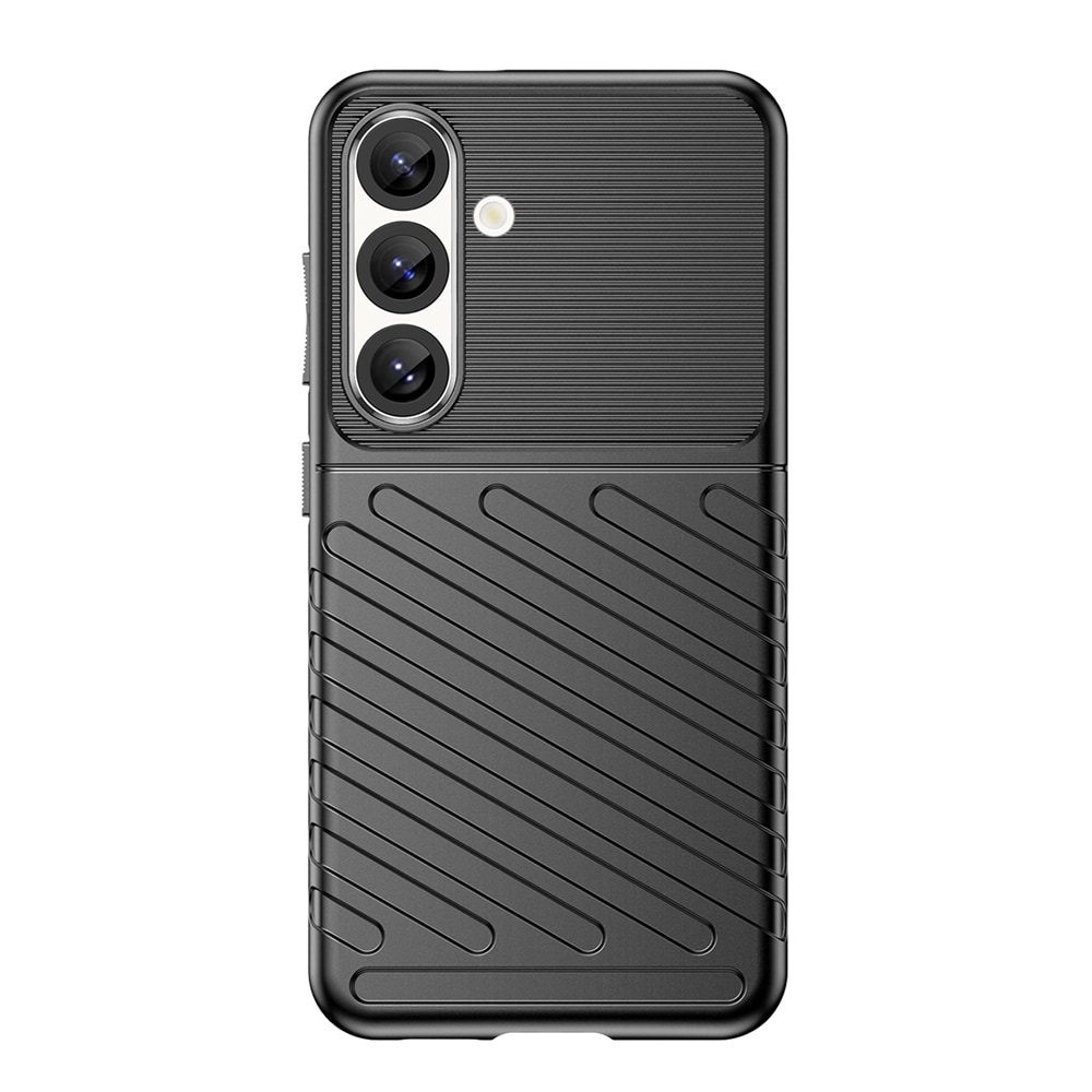 Silikoneetui til Samsung Galaxy S25 - Svart