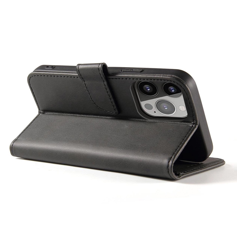 Mobiltelefontaske med stativ til Samsung Galaxy S25 Ultra - Sort