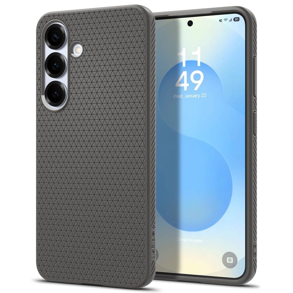 Spigen Liquid Air-etui til Samsung Galaxy S25+ - grå