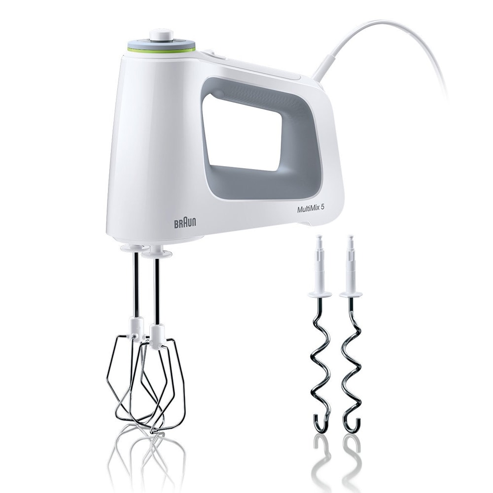 Braun MultiMix 5 HM 5100 elektrisk piskeris - hvid/grå