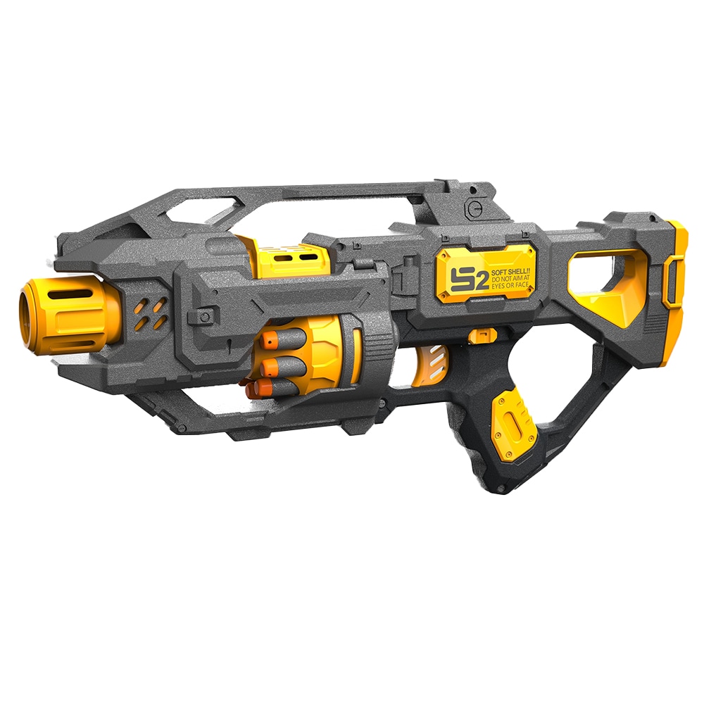 Blaze Storm Soft Ball Gun med 20 skumkugler og hurtig affyring