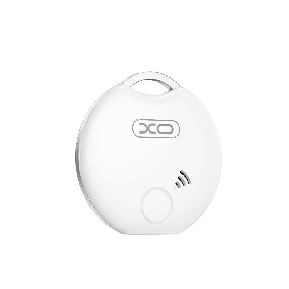 XO Bluetooth Keyfinder med lang batterilevetid og kompakt design - Hvid