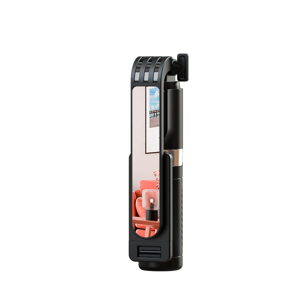 XO Selfie-stick med Bluetooth og indbygget stativ - 80 cm