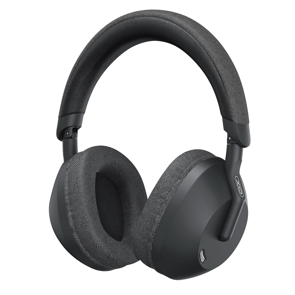 XO over-ear Bluetooth-hovedtelefoner med ANC og 36 timers spilletid - Svart