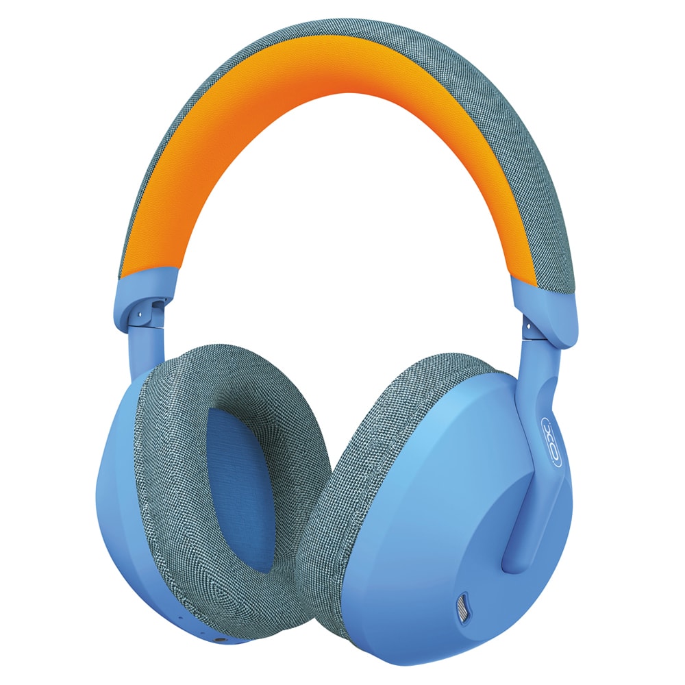 XO over-ear Bluetooth-hovedtelefoner med ANC og 36 timers spilletid - Blå
