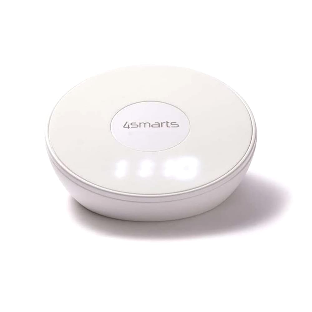 4Smarts VoltBeam N8 trådløs oplader 15W med LED og ur