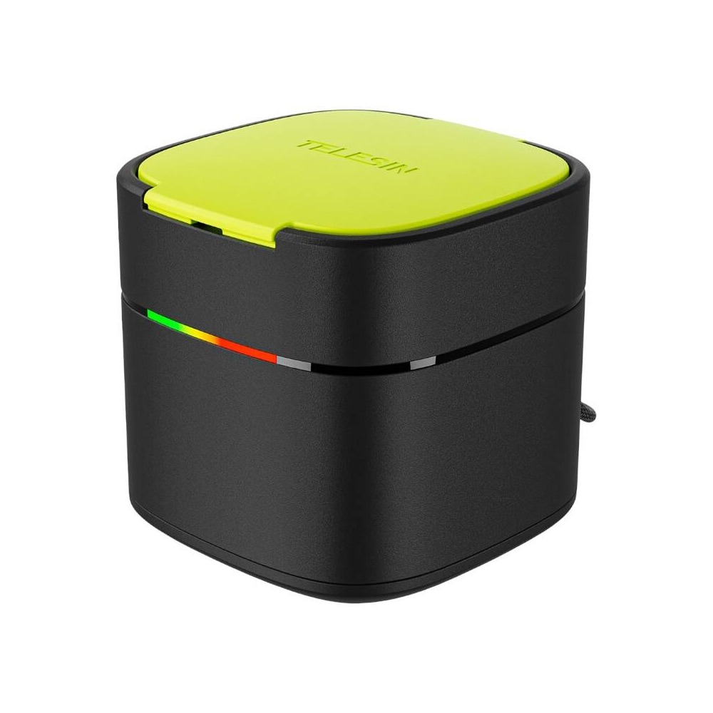 Telesin hurtigoplader til GoPro Hero 9 / 10 / 11 / 12 + 2 batterier