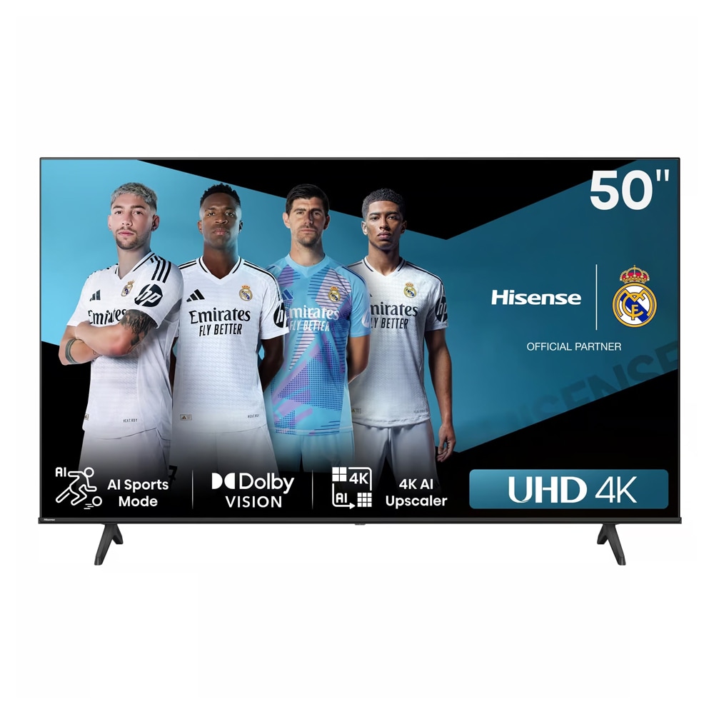 Hisense 50A6N 50" UHD Smart TV - 4K, HDR10+, Dolby Vision, VIDAA OS